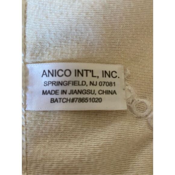 Google, beige bear with bow tie lovey baby security, google 18 inches ￼ - Picture 6 of 6